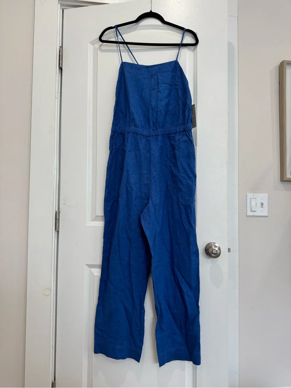 Everlane Linen Shoestring Jumpsuit